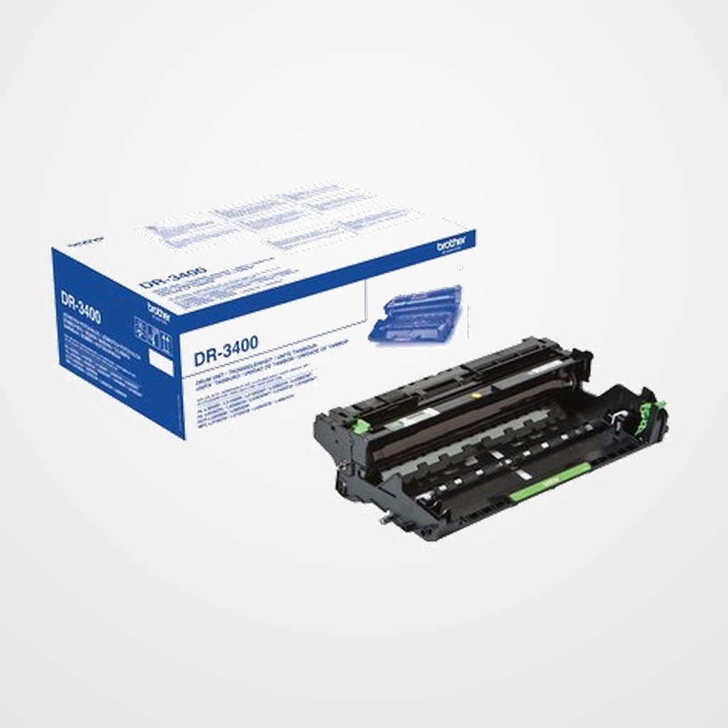 TAMBOR BROTHER DR3400 NEGRO HLL5000D/L5100DN/L5200DW/L6250/L6300DW/L6400DW/DCPL5500DN/DCPL6600DW, MCL5750DW/MFCL6800DW/MCL6900DW (50.000 PAG.)