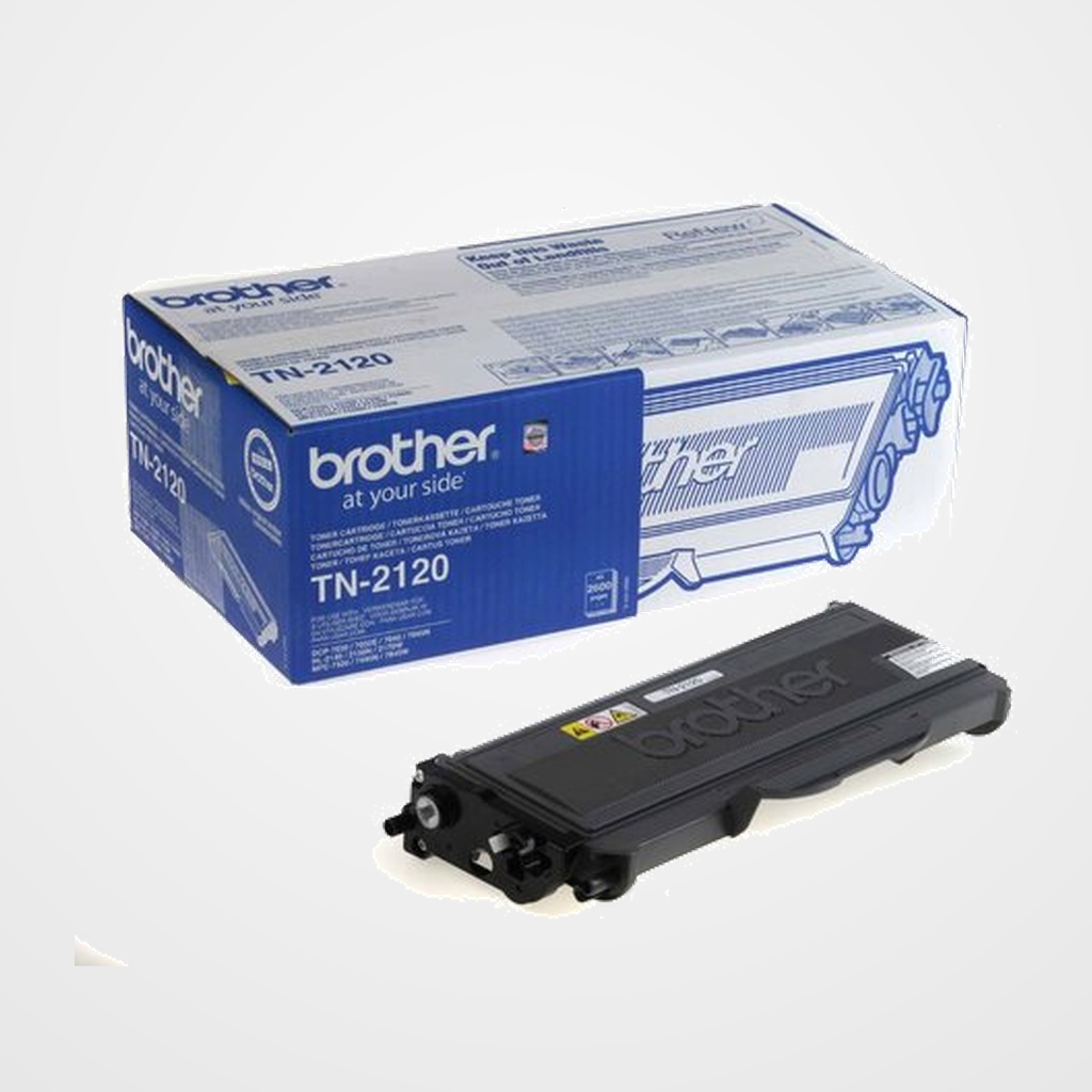 TONER BROTHER Ref.TN2120 CONS.LASER IMPRESORA HL-2140/2150N/2170W MULTIFUNCIONALES MFC/DCP-3070/7480W (2.600 PAG.)