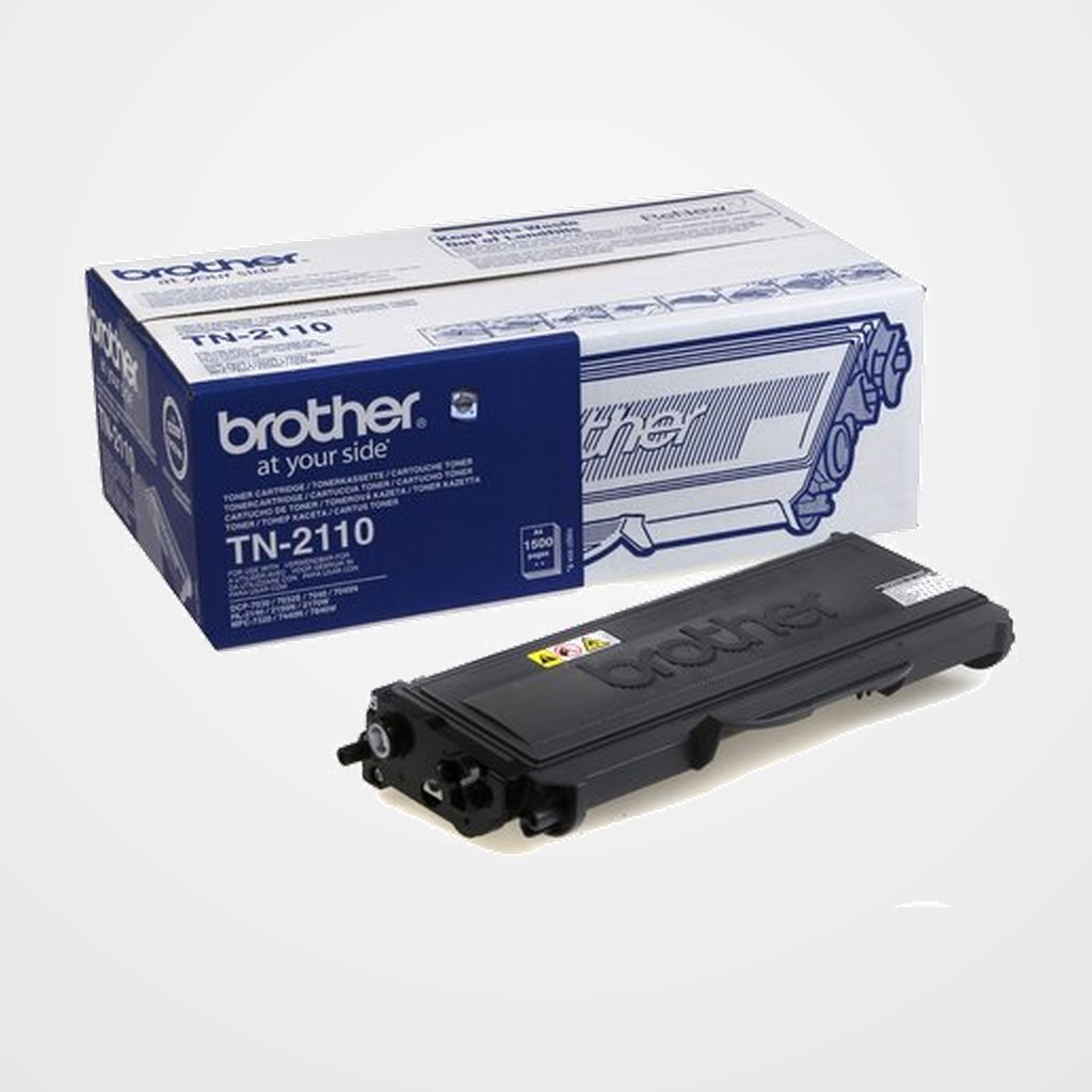 TONER BROTHER TN2110 NEGRO HL-2140/2150N/2170W MFC/DCP-7030/7045N/7040W/7320/7440N/7480W (1.500 PÁG.)
