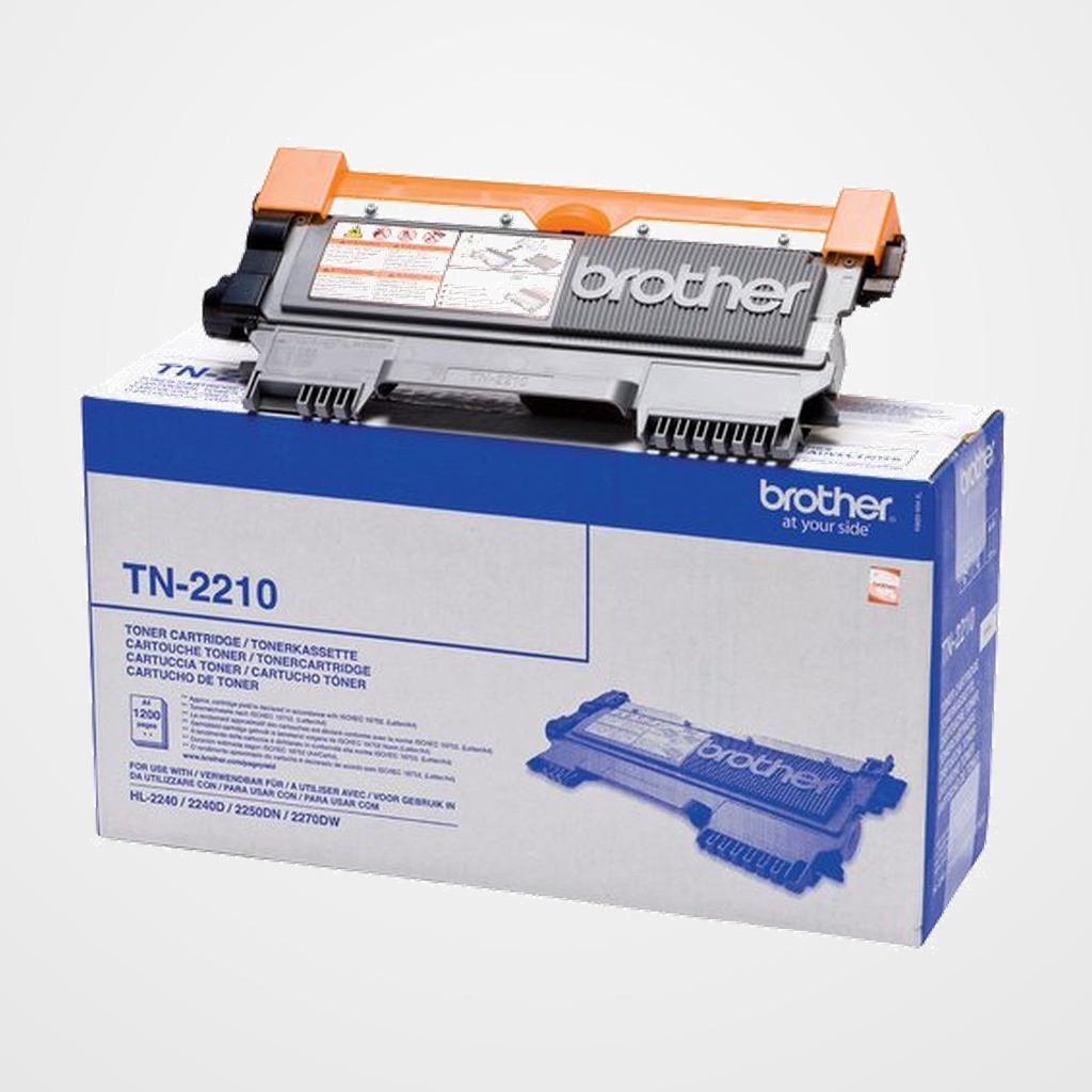 TONER BROTHER TN-2210 HL-2240D/2250DN, MFC-7460/7360 NEGRO (1.200 PÁG.)