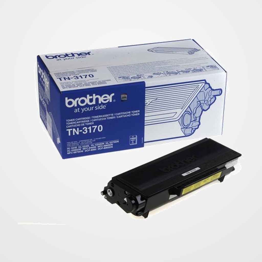 TONER BROTHER TN3170 NEGRO HL-5240/5250/5270/5280 MFC-8060/8065/8460/8860/8870 (7.000 PAG.)
