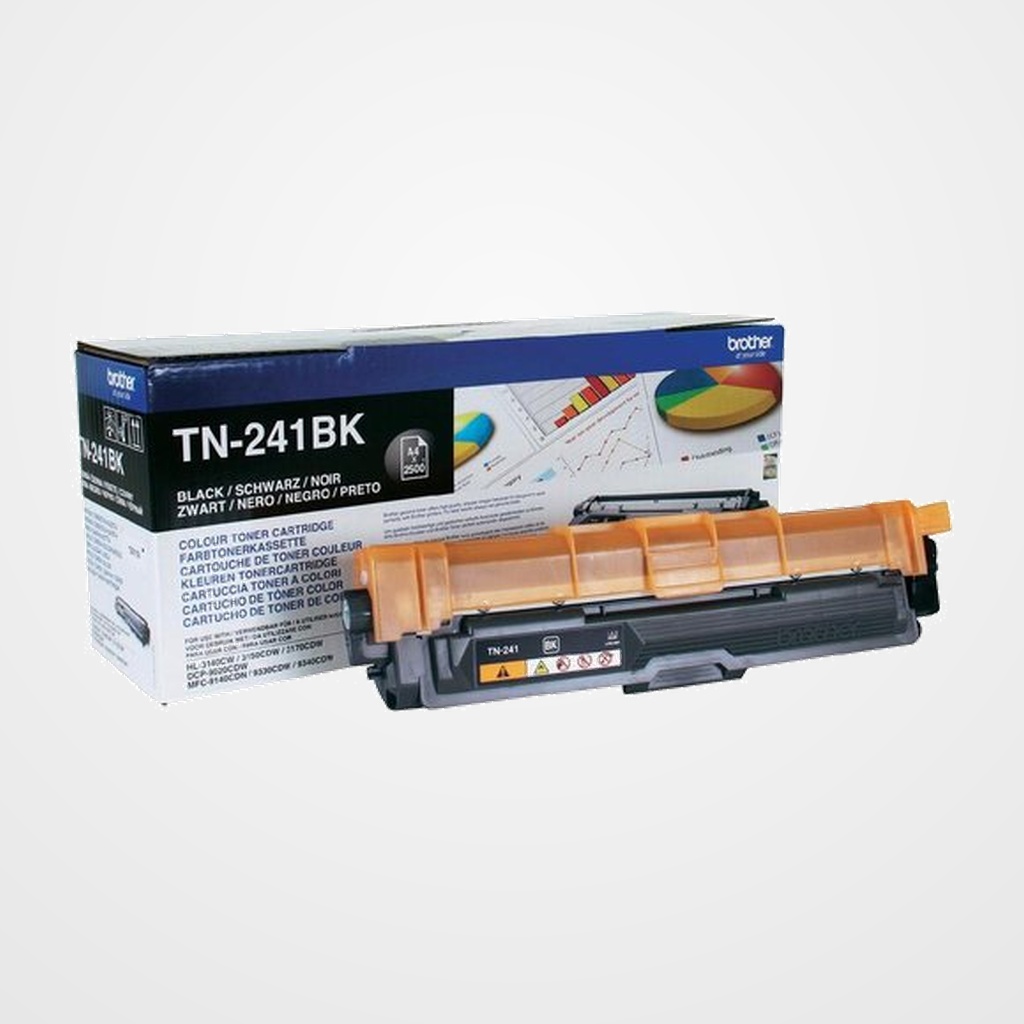 TONER BROTHER TN-241BK HL-3140CW/3150CDW, DCP-9020CDW, MFC-9140CDN  NEGRO (2.500 PÁG.)