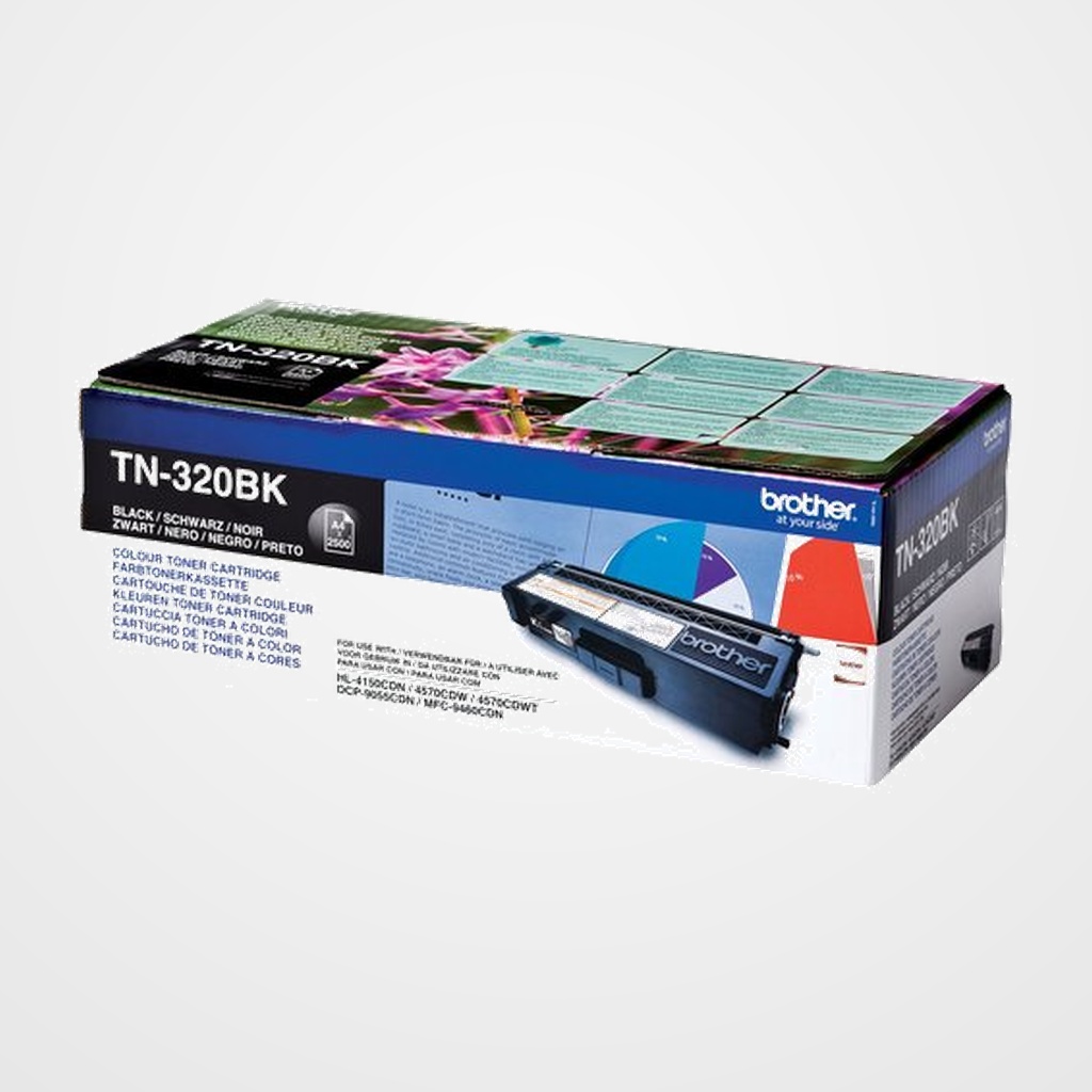 TONER BROTHER TN-320BK NEGRO HL-4150CDN/4570CDW DCP-9055DCDN (2.500 PÁG.)