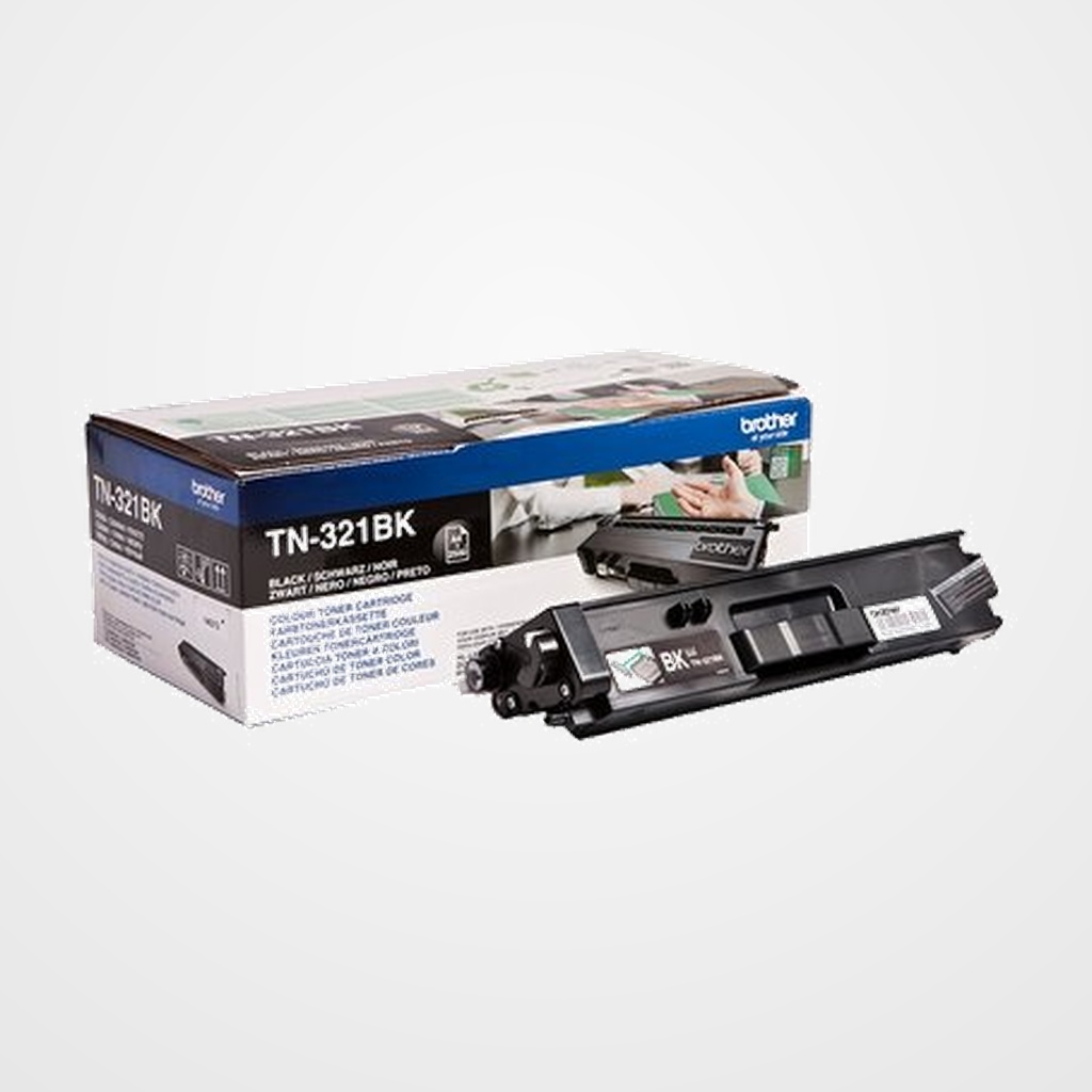 TONER BROTHER TN-321BK DCP-L8400CDN/L8450CDW, HL-L8250CDN/L8350CDW/L8350CDWT, MFC-L8650CDW/L8850CDW NEGRO (2.500 PÁG.)