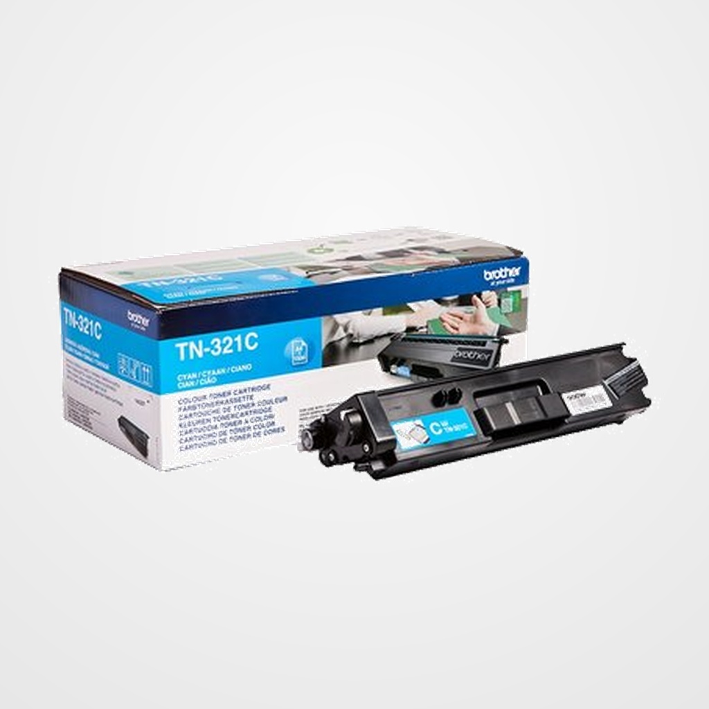 TONER BROTHER TN-321C DCP-L8400CDN/L8450CDW, HL-L8250CDN/L8350CDW/L8350CDWT, MFC-L8650CDW/L8850CDW CIAN (1.500 PÁG.)