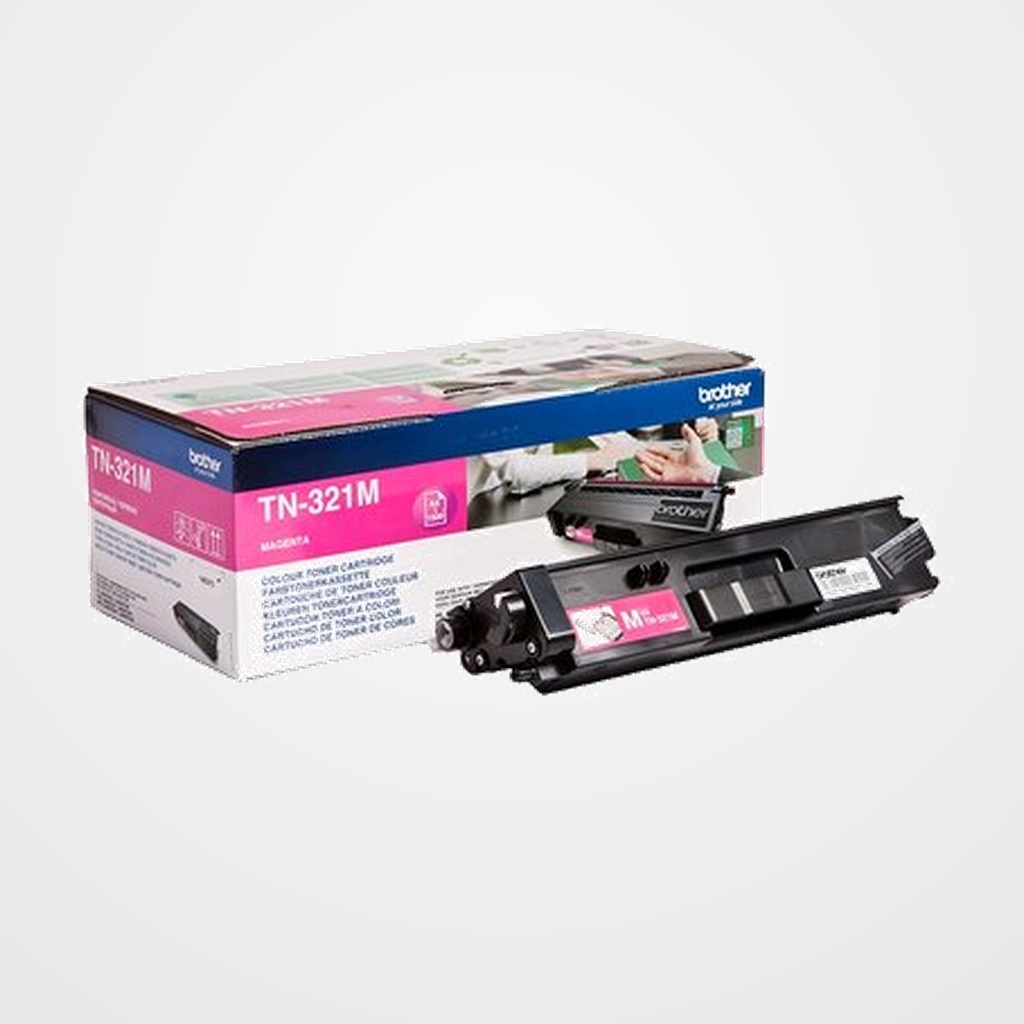 TONER BROTHER TN-321M DCP-L8400CDN/L8450CDW, HL-L8250CDN/L8350CDW/L8350CDWT, MFC-L8650CDW/L8850CDW MAGENTA (1.500 PÁG.)