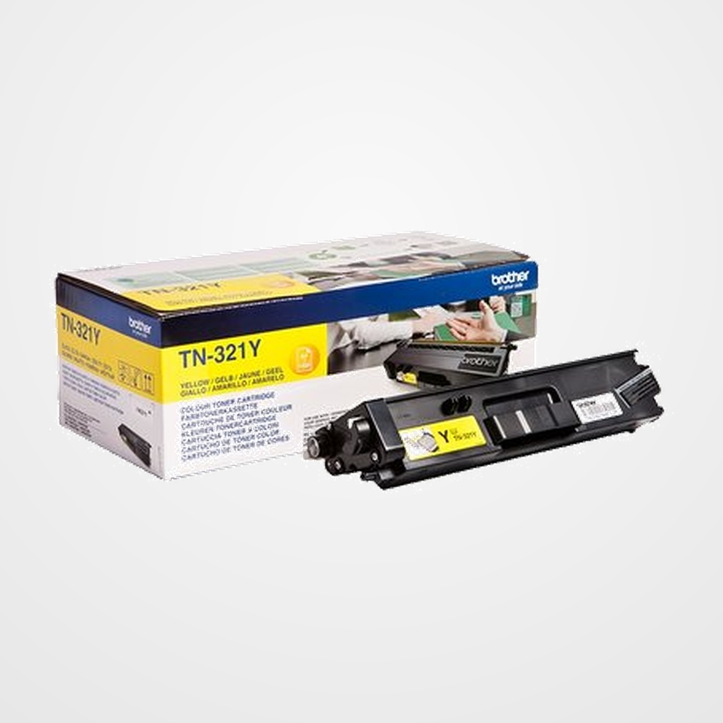 TONER BROTHER TN-321Y DCP-L8400CDN/L8450CDW, HL-L8250CDN/L8350CDW/L8350CDWT, MFC-L8650CDW/L8850CDW AMARILLO (1.500 PÁG.)