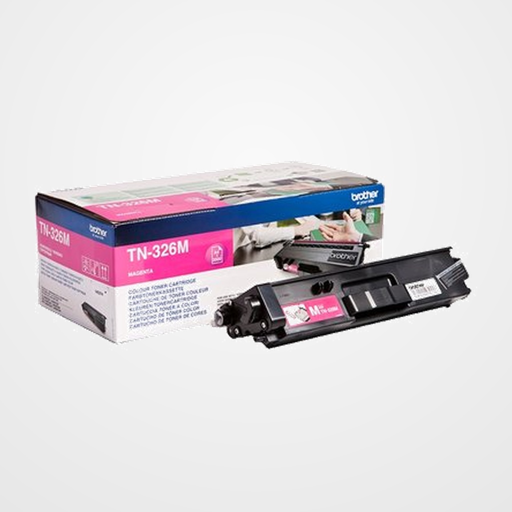 TONER BROTHER TN-326M DCP-L8400/DCP-L8450/MFC-L8650/MFC-L8850, HL-L8250/L8350 MAGENTA (3.500 PÁG.)