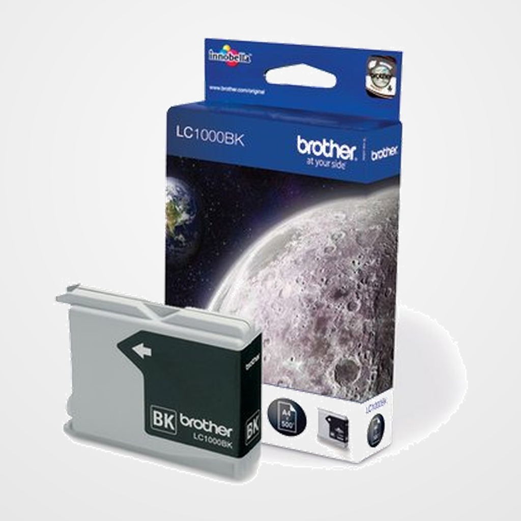 CARTUCHO INKJET BROTHER LC1000BK NEGRO MFC-130/240/330/440/660/750/845/885/3360/5860 (500 PAG.)