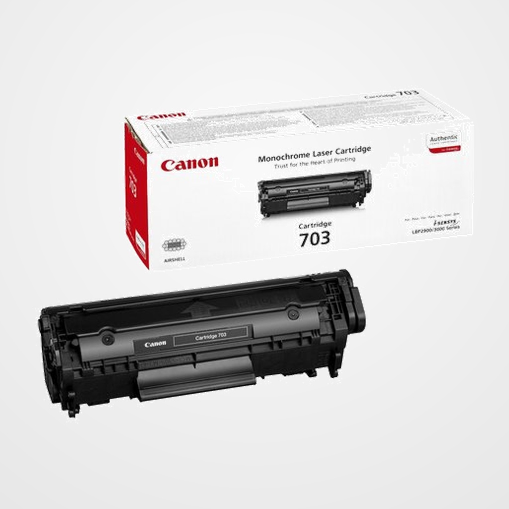 TONER CANON CRG-703 NEGRO LBP2900/3000 (7616A005AA)