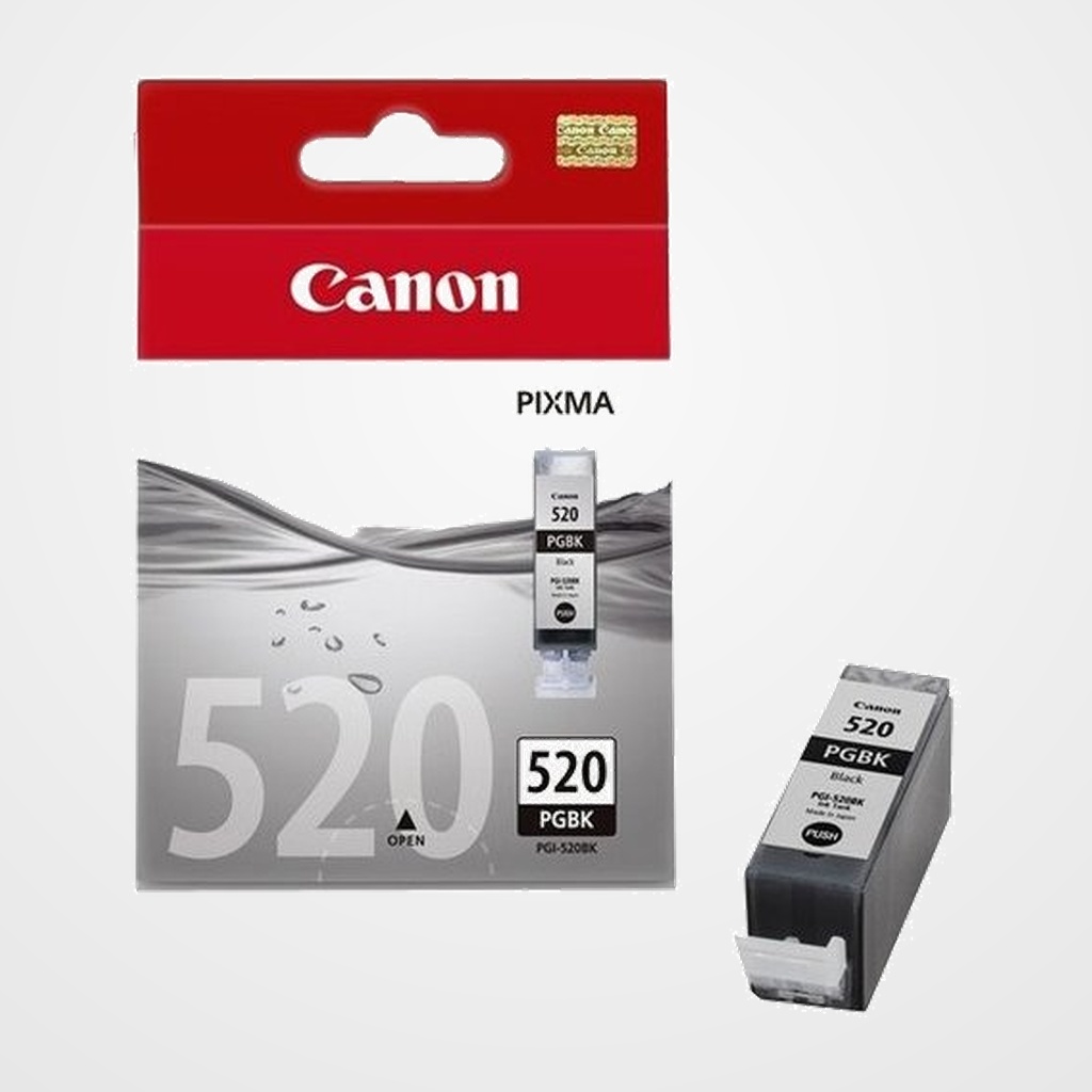 CART.IJ.CANON PGI-520BK NEGRO PIXMA IP3600/4600 (ref. 2932B005)