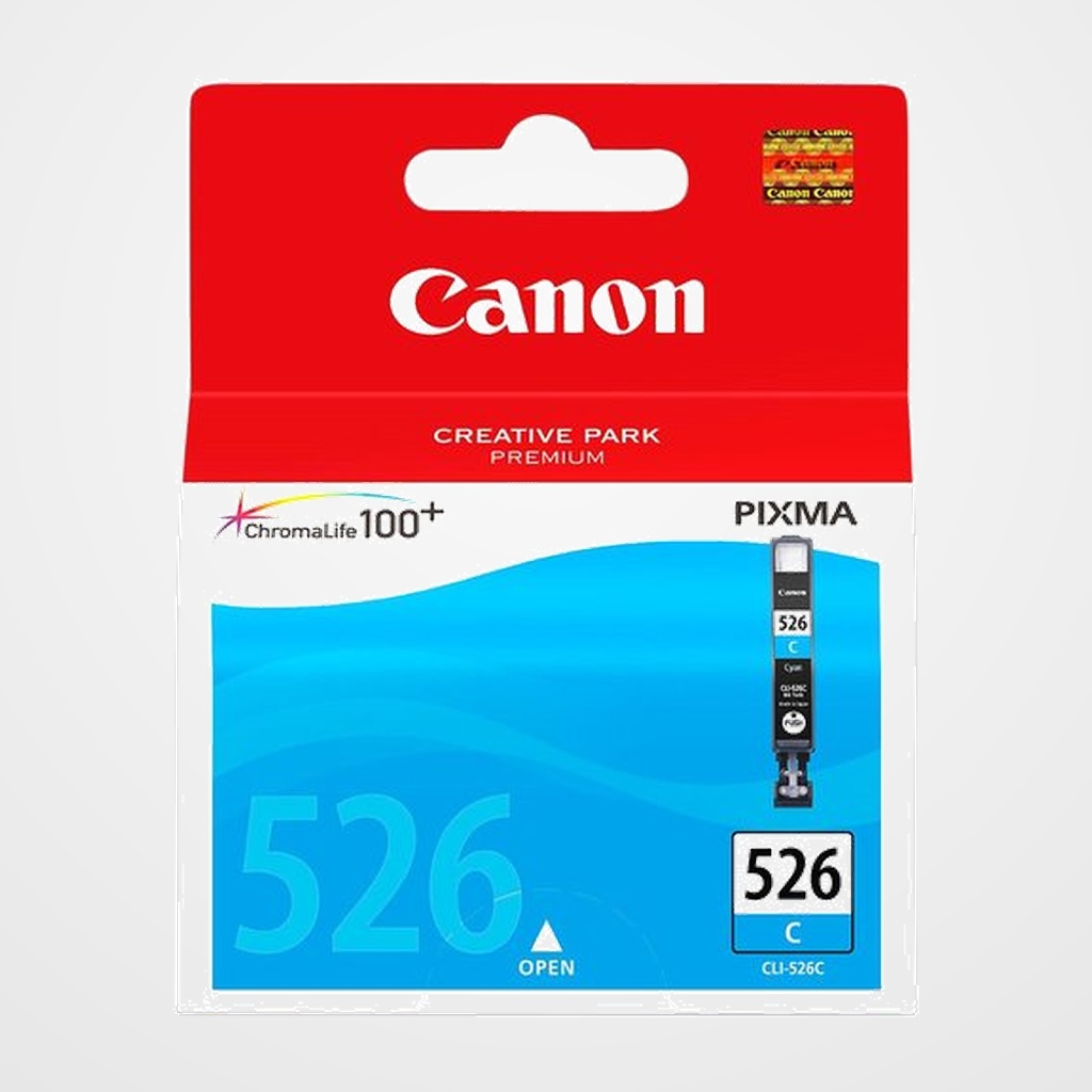 CARTUCHO INKJET CANON CLI-526C PIXMA MG-5150/5250/8150, IP 4850 CIAN (4541B001AA)