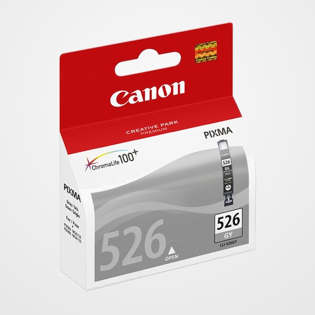 CARTUCHO INKJET CANON CLI-526GY PIXMA MG-5150/5250/8150, IP 4850 GRIS (4544B001AA)