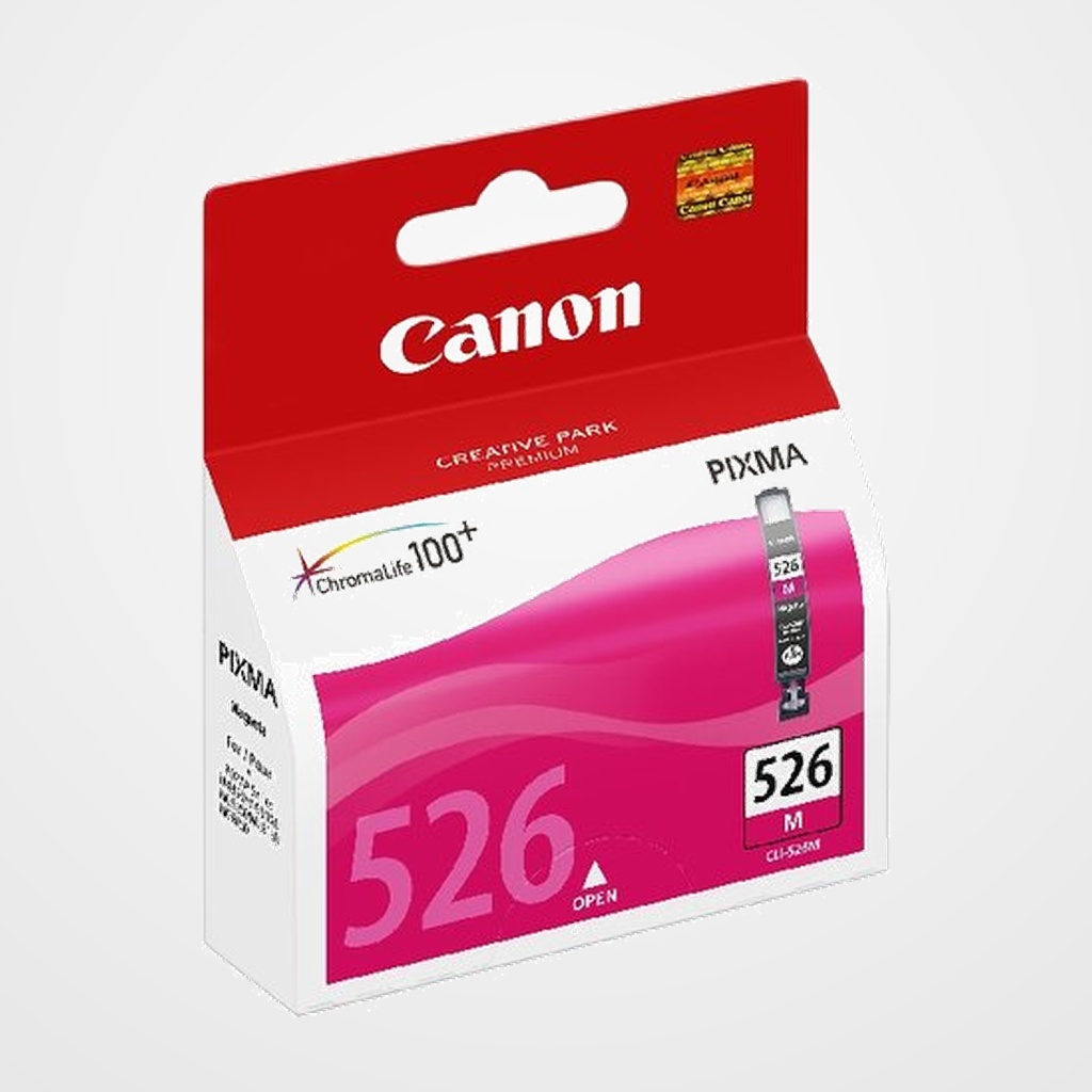 CARTUCHO INKJET CANON CLI-526M PIXMA MG-5150/5250/8150, IP 4850 MAGENTA (4542B001AA)