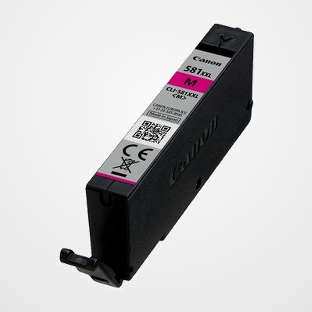 CARTUCHO INKJET CANON CLI-581MXXL PIXMA TR8550/TS6250/TS6251/TS8250/TS8251/TS8252/TS9150/TS9155/TS9550/TS9551 MAGENTA 830 PÁG. (1996C001)