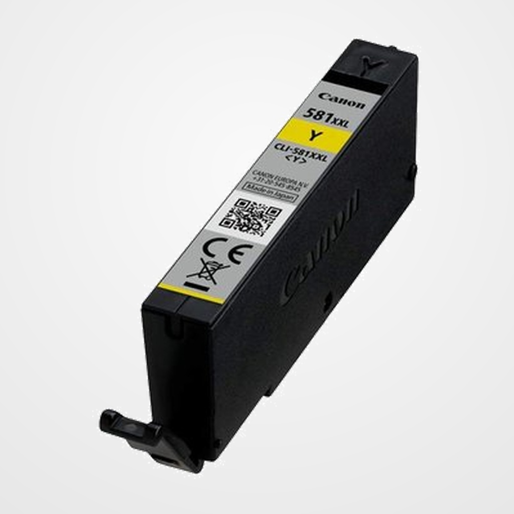 CARTUCHO INKJET CANON CLI-581YXXL PIXMA TR8550/TS6250/TS6251/TS8250/TS8251/TS8252/TS9150/TS9155/TS9550/TS9551 AMARILLO 830 PÁG. (1997C001)