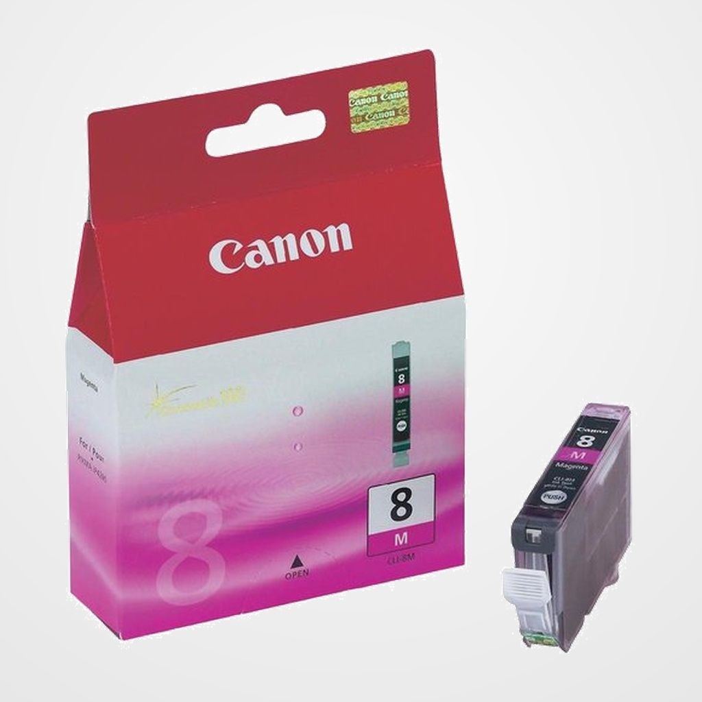 CARTUCHO INKJET CANON CLI8M DEP.TINT.MAGENTA IP3000/4000/5000/6000 (0622B001AA)