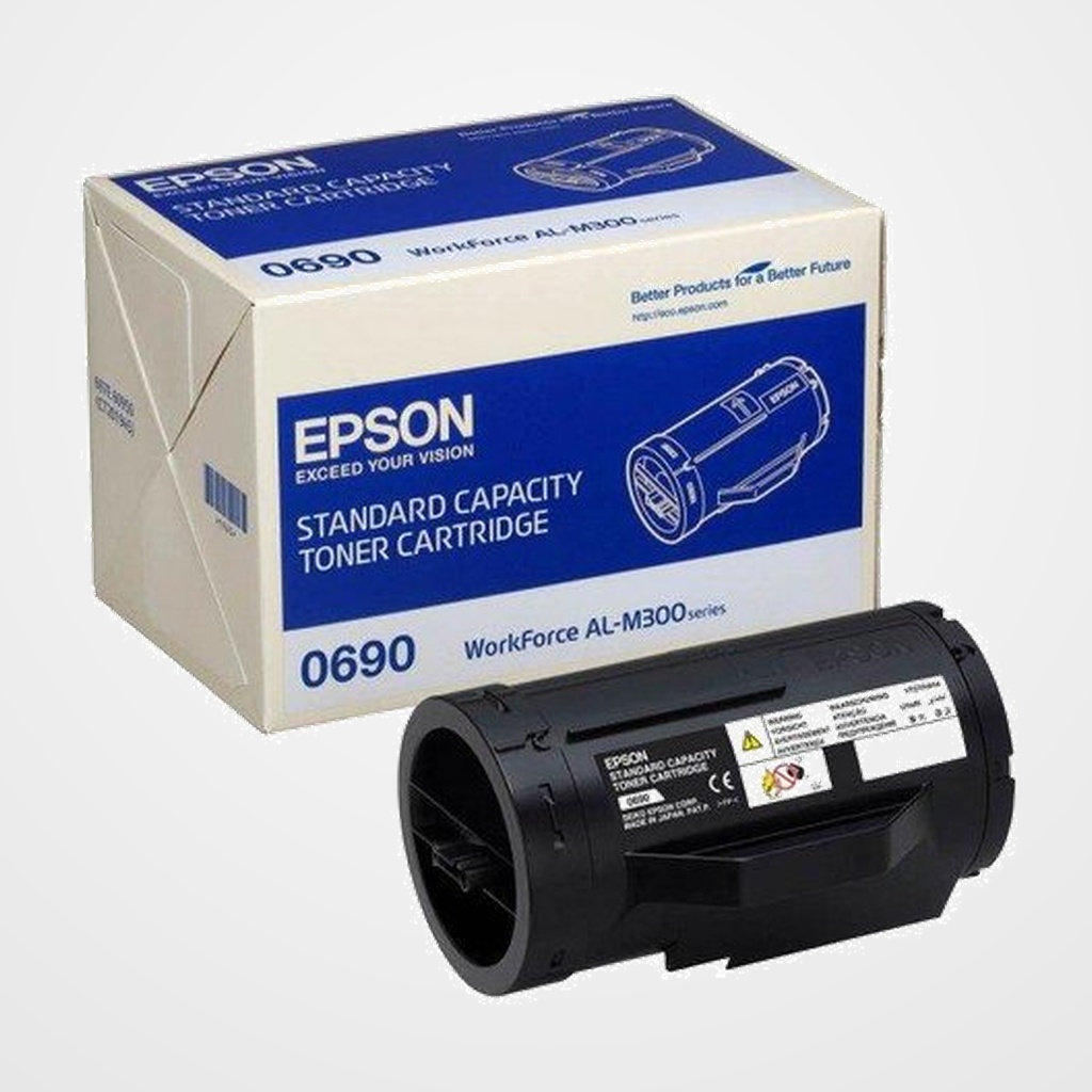 TONER EPSON S050690 WORKFORCE AL-M300D/M300DN/M300DT/M300DTN/MX300DN/MX300DNF/MX300DTN/MX300DTNF1 NEGRO (2.700 PÁG.)