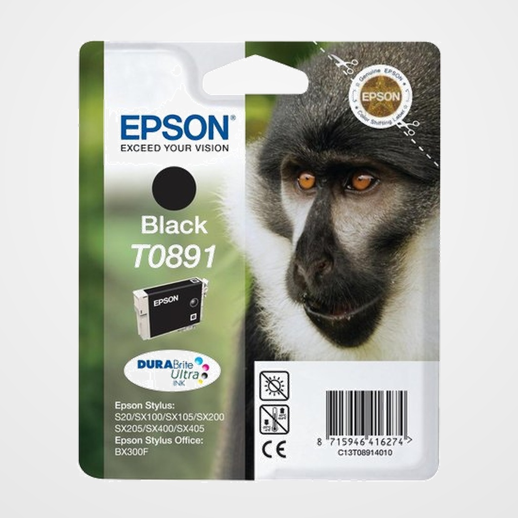 CARTUCHO INKJET EPSON T089140 STYLUS S20 SX205/405 NEGRO
