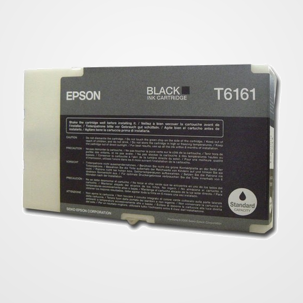CARTUCHO INKJET EPSON T616100 BUSINESS INKJET B300/500 NEGRO