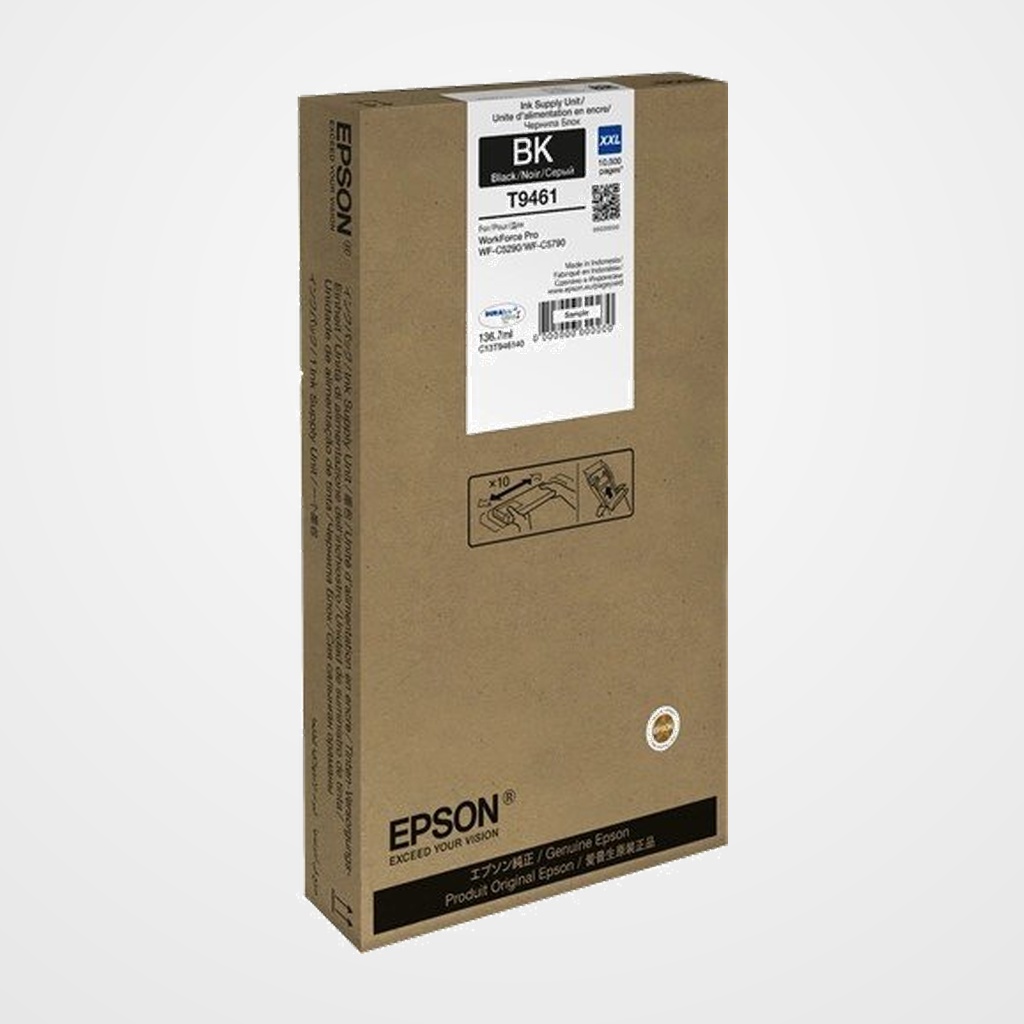 CARTUCHO INKJET EPSON T946140 XXL WF-C5290DW/WF-C5790DWF NEGRO 136,7ML