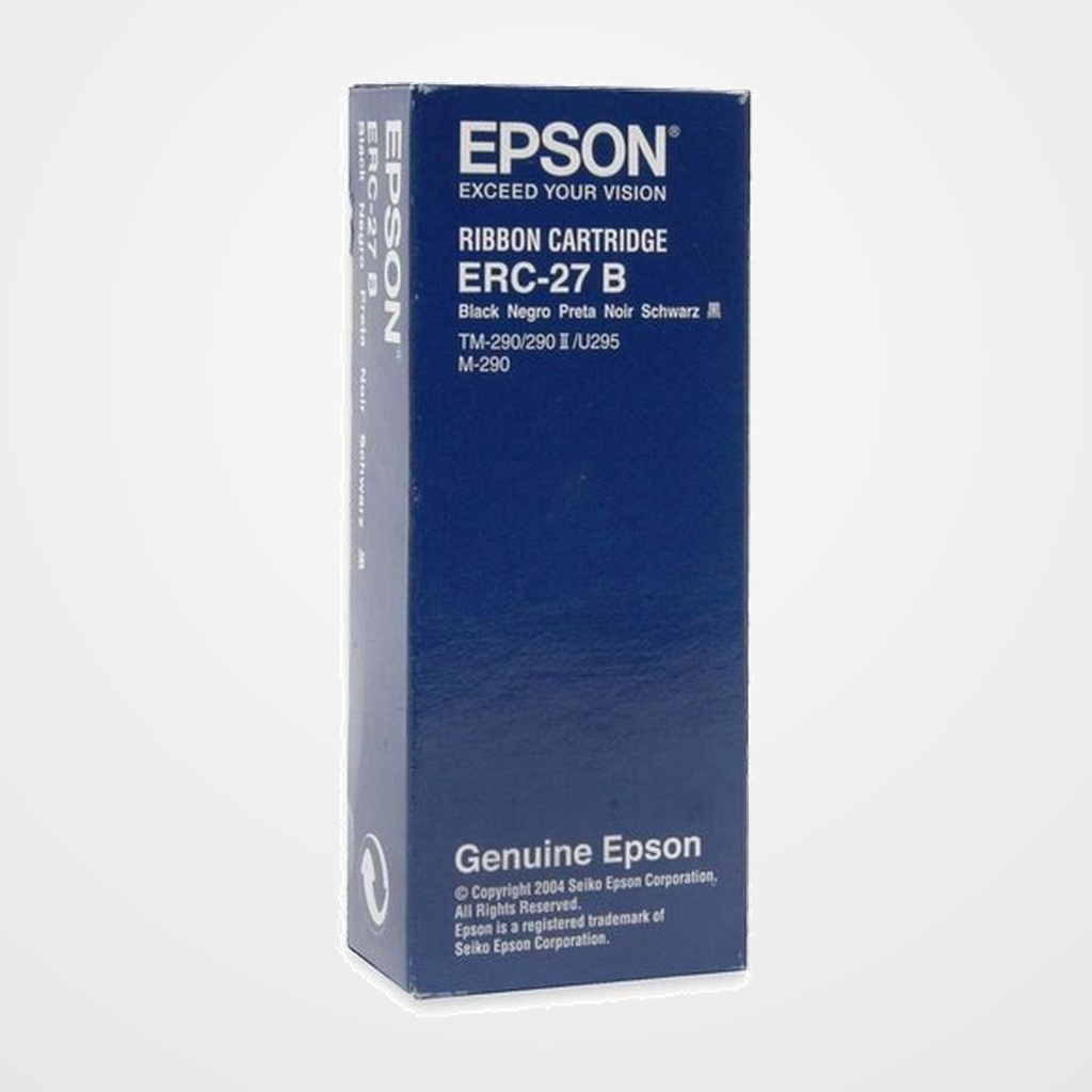 CINTA EPSON S015366 ERC-27B NEGRA TM-290/295