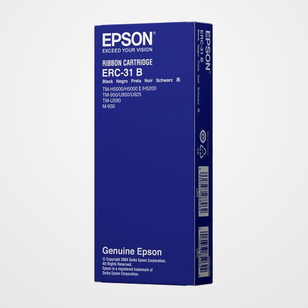 CINTA EPSON S015369 ERC-31B NEGRA TM-930/950/925/H5000/U590