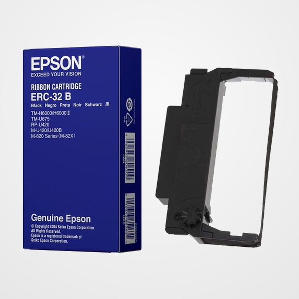 CINTA EPSON S015374 ERC-38B NEGRA TM-300A/300B/300C/300D/U200D/U210D/U300A/U300B/U300C/U300D/220/220/220D , SAMSUNG SRP-270