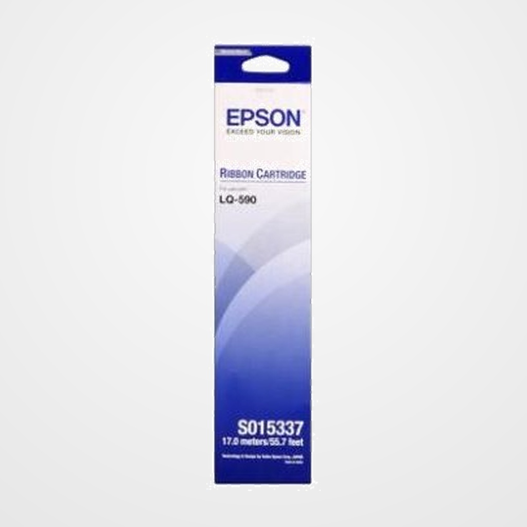 [41103010] CINTA MATRICIAL EPSON S015337 LQ-590 NEGRA