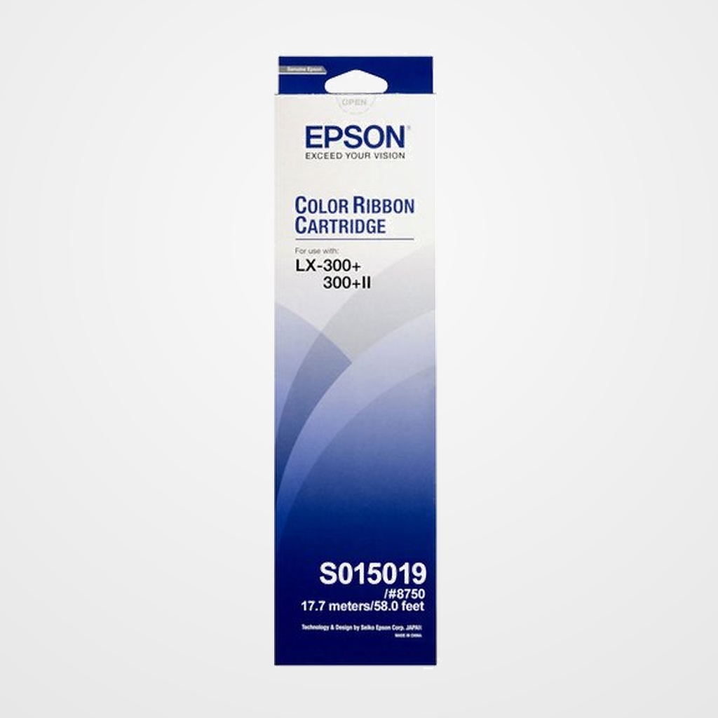 [41103002] CINTA MATRICIAL EPSON S015637 LX-300/400/800/810/850/870/880 NEGRA