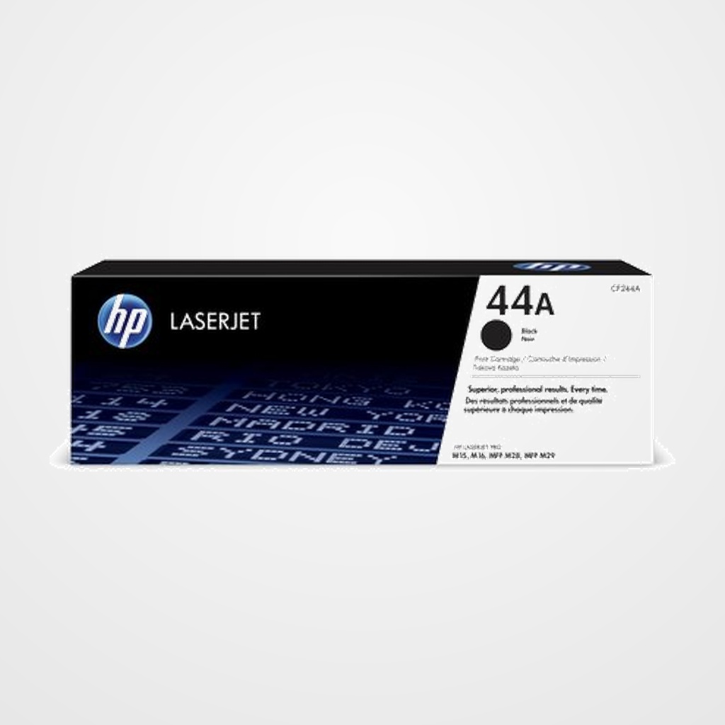 TONER HP Nº 44A CF244A LASERJET PRO M15A/M15W/MFP M28A/M28W NEGRO 1.000 PÁG.