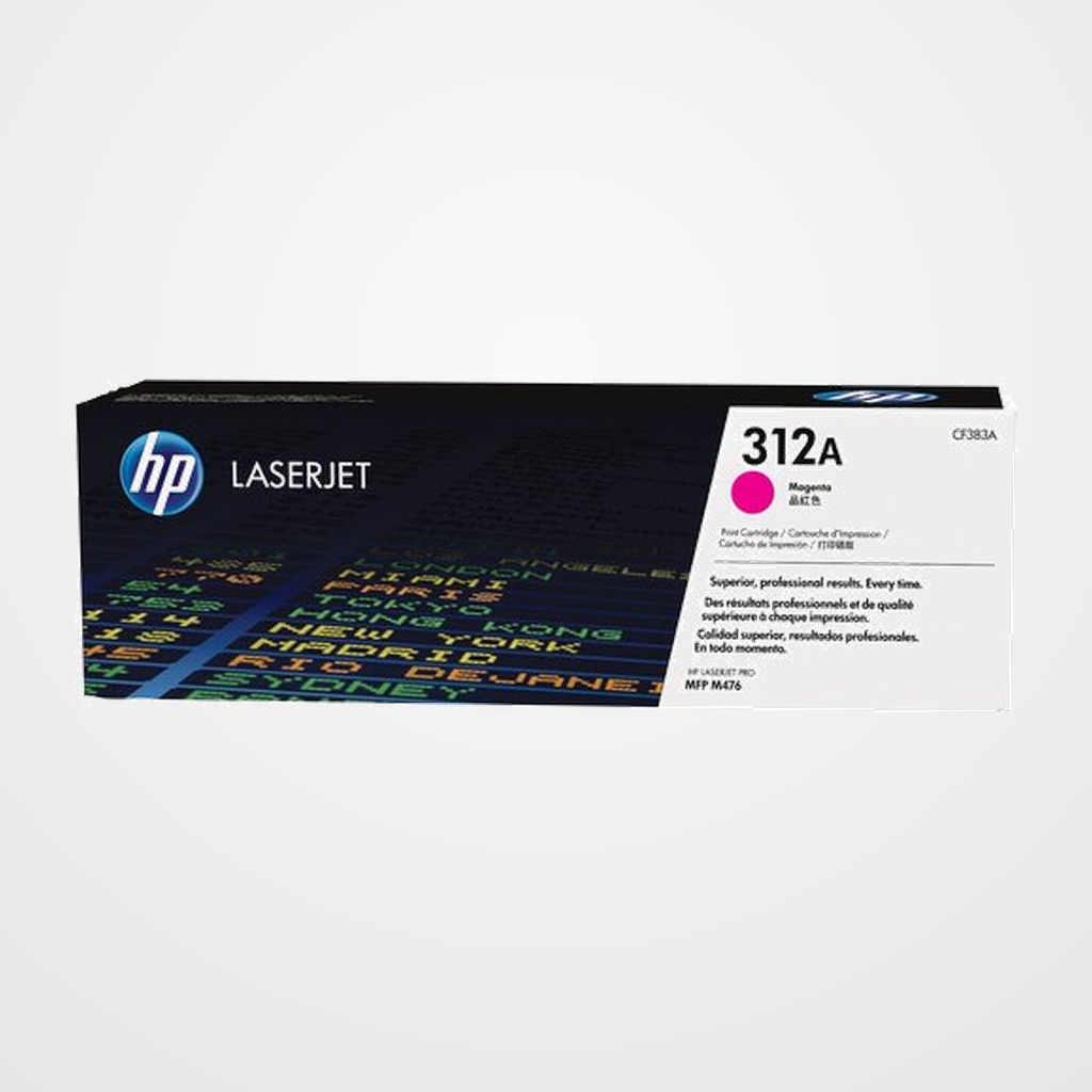 TONER HP Nº 312A CF383A LASERJET PRO MFP M476DN/M476DW/M476NW MAGENTA 2.700 PÁG.