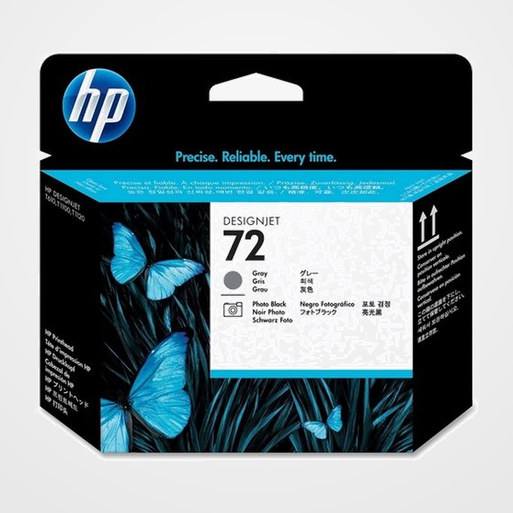 CABEZAL HP C9380A Nº72 GRIS Y NEGRO FOTOGRAFICO
