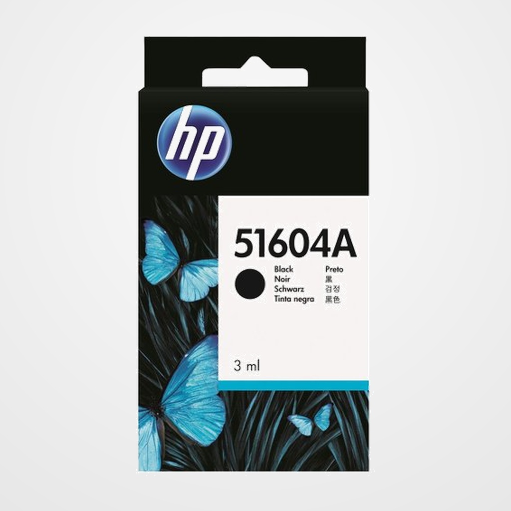 CARTUCHO THINKJET HP 51604A QUIETJET/PLUS NEGRO PLAIN INKJET