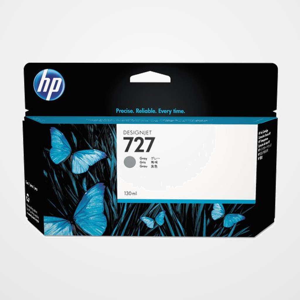 CARTUCHO INKJET HP B3P24A Nº727 DESIGNJET T920/T1500 GRIS 130 ML