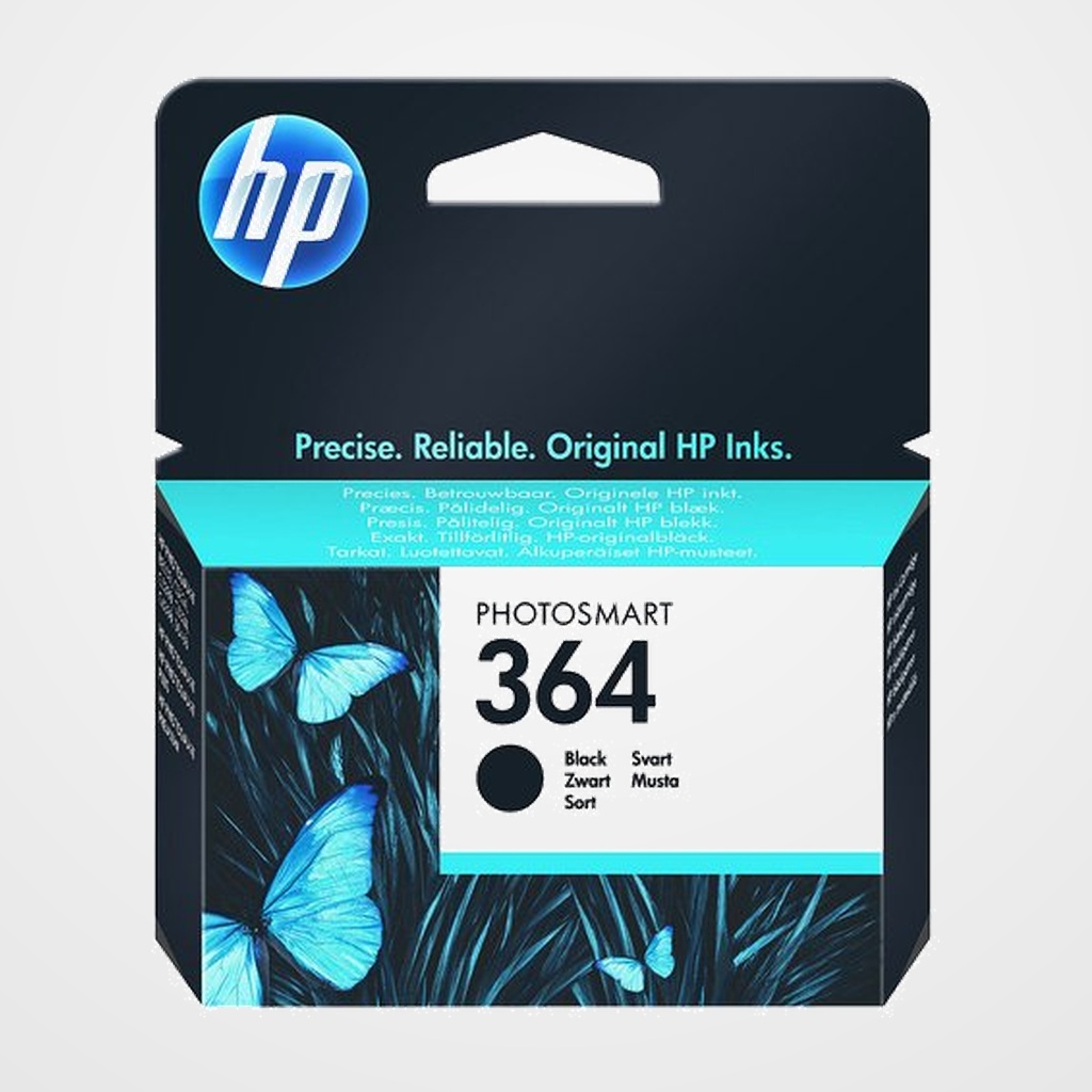CARTUCHO INKJET HP CB316EE Nº364 PHOTOSMART C6380 NEGRO 250 PÁG.