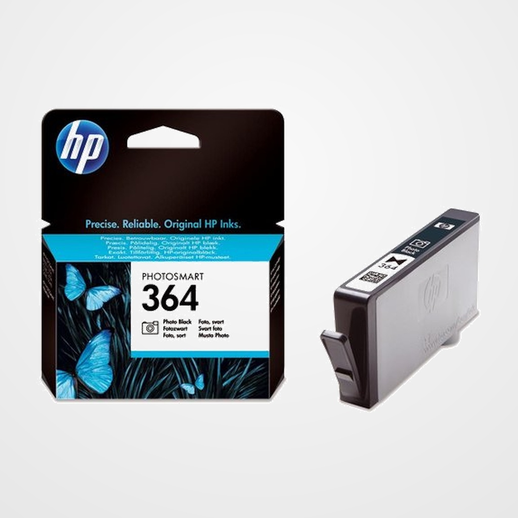 CARTUCHO INKJET HP CB317EE Nº364 PHOTOSMART C6380 NEGRO FOTO 130 PÁG.