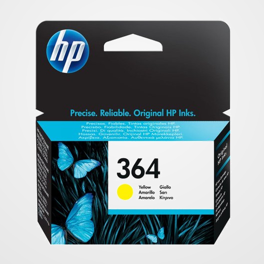 CARTUCHO INKJET HP CB320EE Nº364 PHOTOSMART C6380  AMARILLO 300 PÁG.