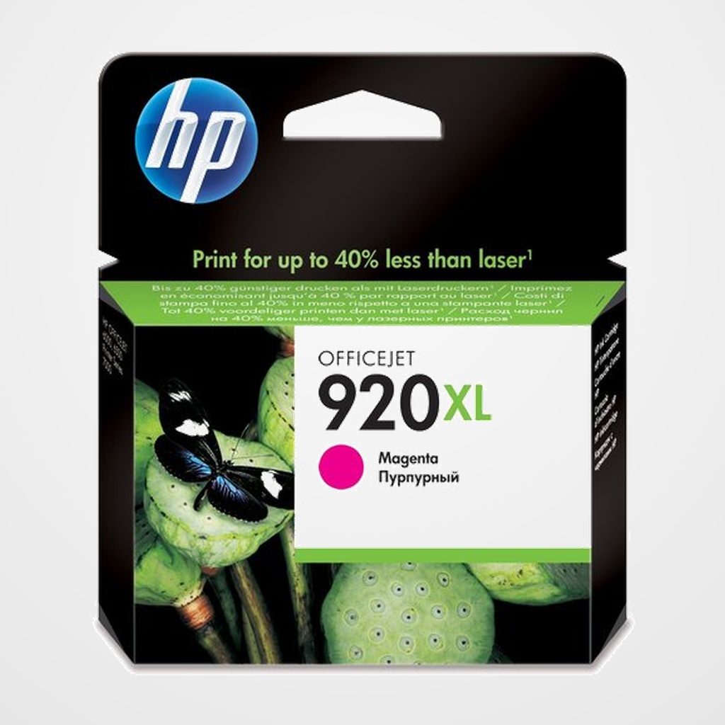 CARTUCHO INKJET HP CD973AE Nº920XL OFFICEJET 920/6000/6500 MAGENTA 700 PÁG.