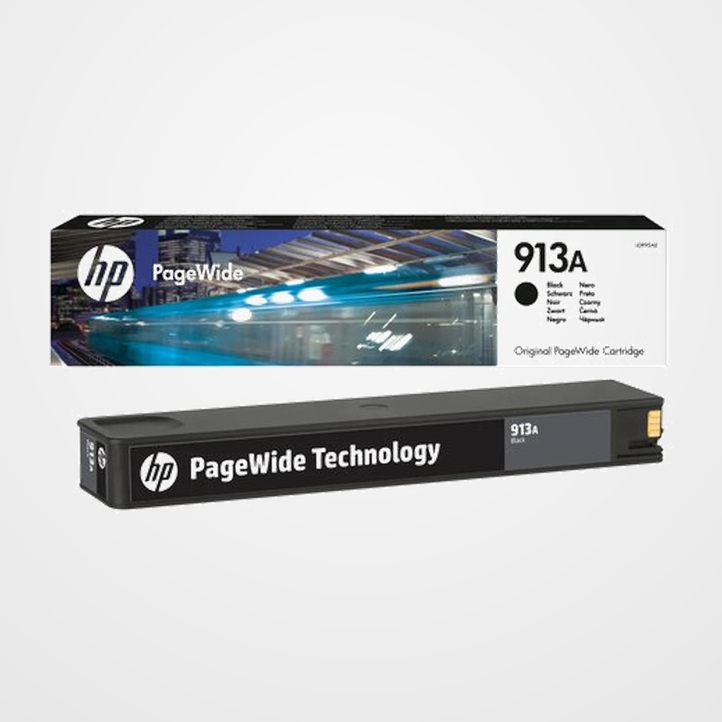 CARTUCHO INKJET HP L0R95AE Nº913A PAGEWIDE MANAGED MFP P57750/P55250/PRO 452/477/552 NEGRO 3.500 PAG.
