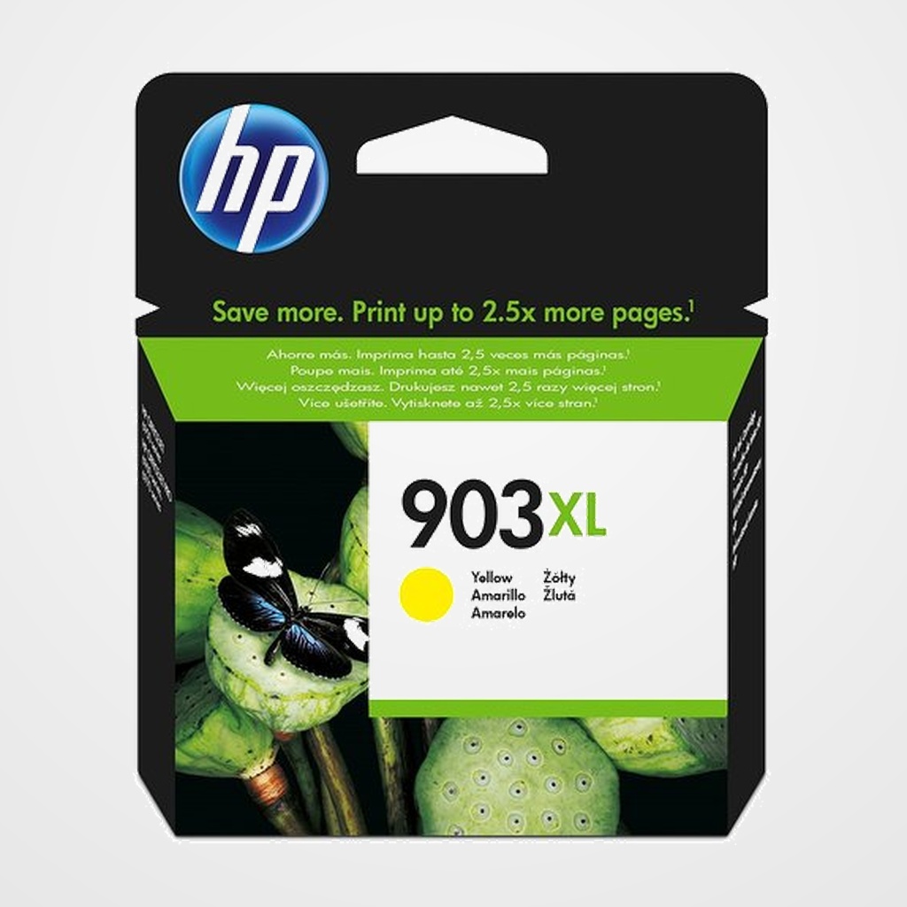 CARTUCHO INKJET HP T6M11AE Nº903XL OFFICEJET 6954/6962, OFFICEJET PRO 6960/6970/6974/6975 AMARILLO 9,5ML