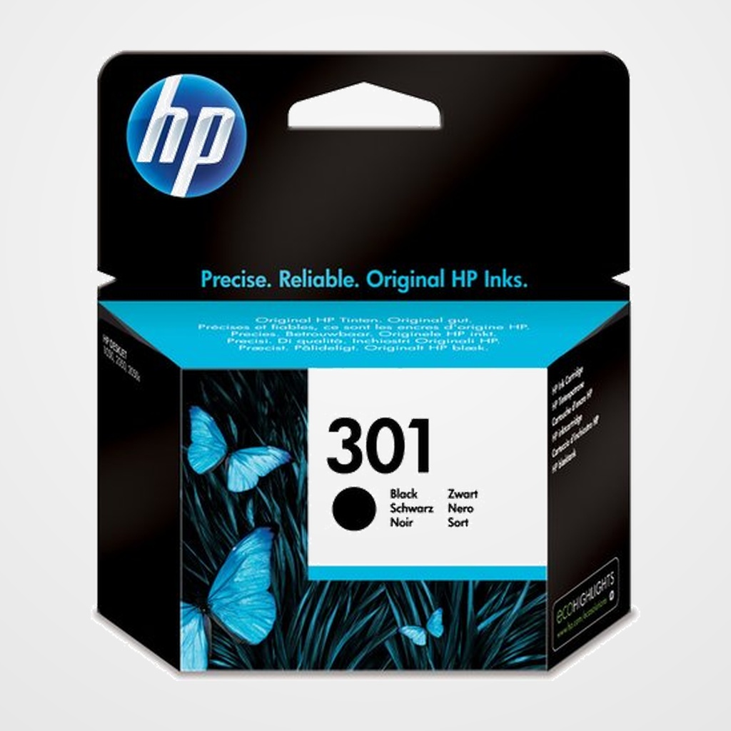 CARTUCHO INKJET HP CH561EE Nº 301 DESKJET 1000/2000/2050 NEGRO  190 PÁG.