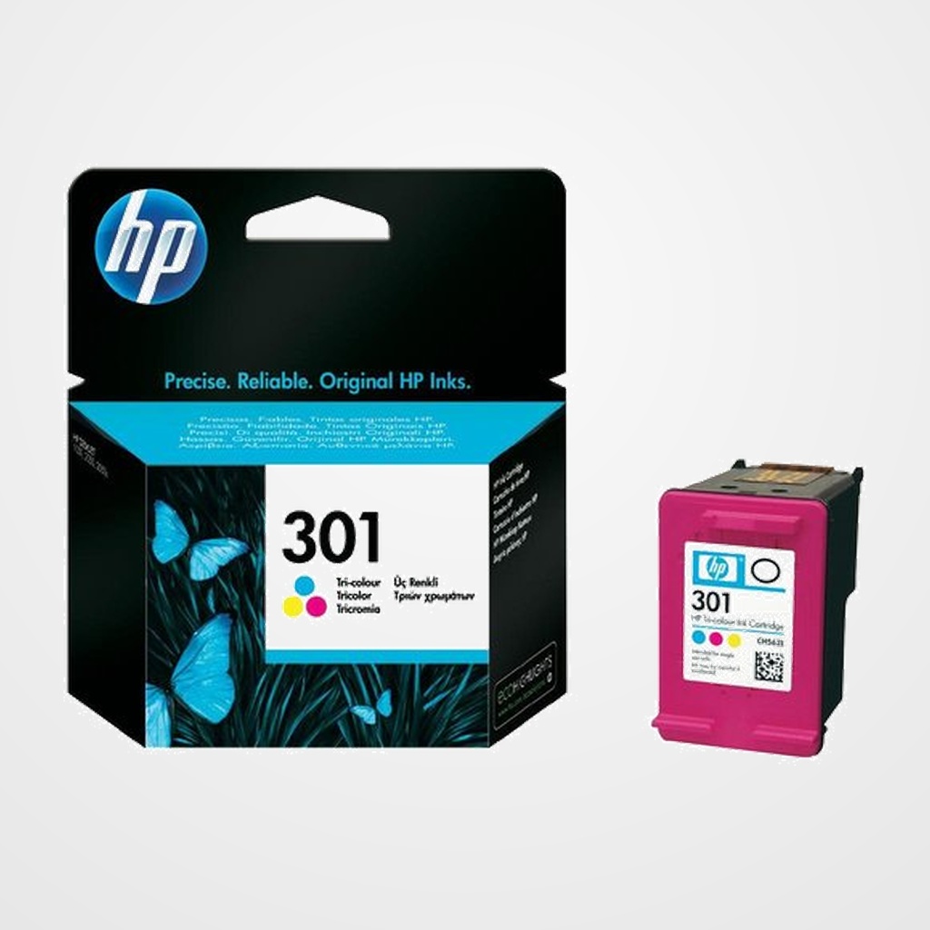 CARTUCHO INKJET HP CH562EE Nº 301 DESKJET 1000/2000/2050 TRICOLOR 165 PÁG.