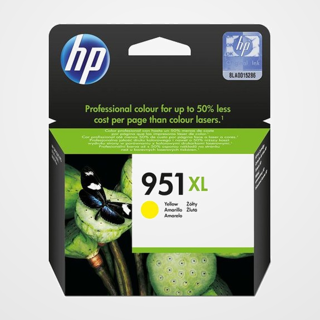 CARTUCHO INKJET HP CN048AE Nº951XL OFFICEJET PRO 8600 SERIES AMARILLO