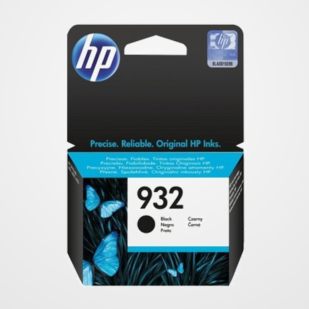 CARTUCHO INKJET HP CN057AE Nº932 OFFICEJET 6100/6600/H711A/6700/7110/7612 NEGRO (400 PAGINAS)