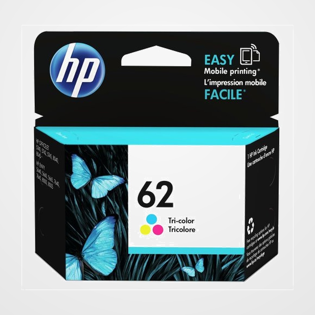 CARTUCHO INKJET HP C2P06AE Nº 62 DESKJET Y DESKWRITER 5640/5644/5660/7640, OFFICEJET 5740/5742/8040 TRICOLOR