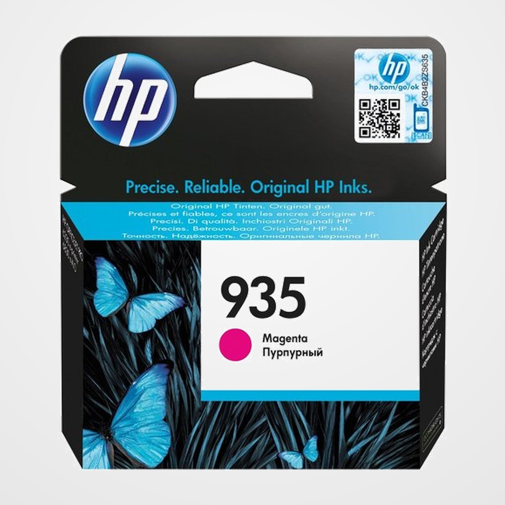 CARTUCHO INKJET HP C2P21AE Nº935 OFFICEJET 6812/6815, PRO 6230/ 6230/6830/6835 MAGENTA (400 PAGINAS)