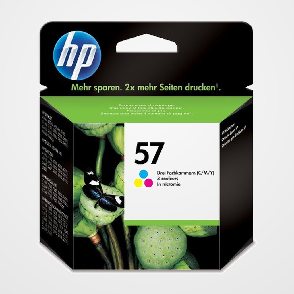 CARTUCHO INKJET HP C6657AE Nº57 DESKJET 450/5150/5550/5600/5650/5152/7150/5655/580 TRICOLOR 17ML