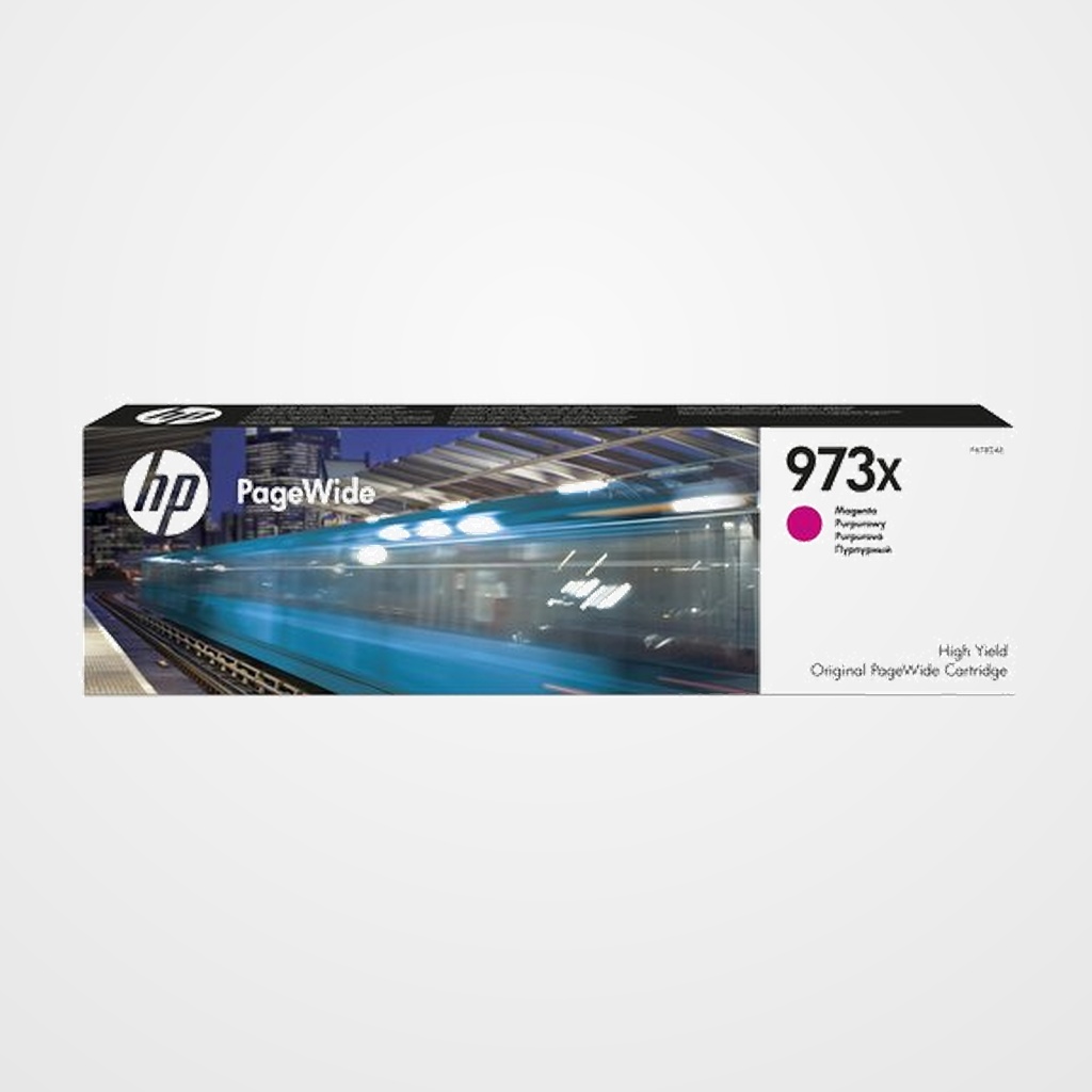 CARTUCHO INKJET HP F6T82AE Nº973X PAGEWIDE MANAGED MFP P57750DW MAGENTA 7.000 PAG.