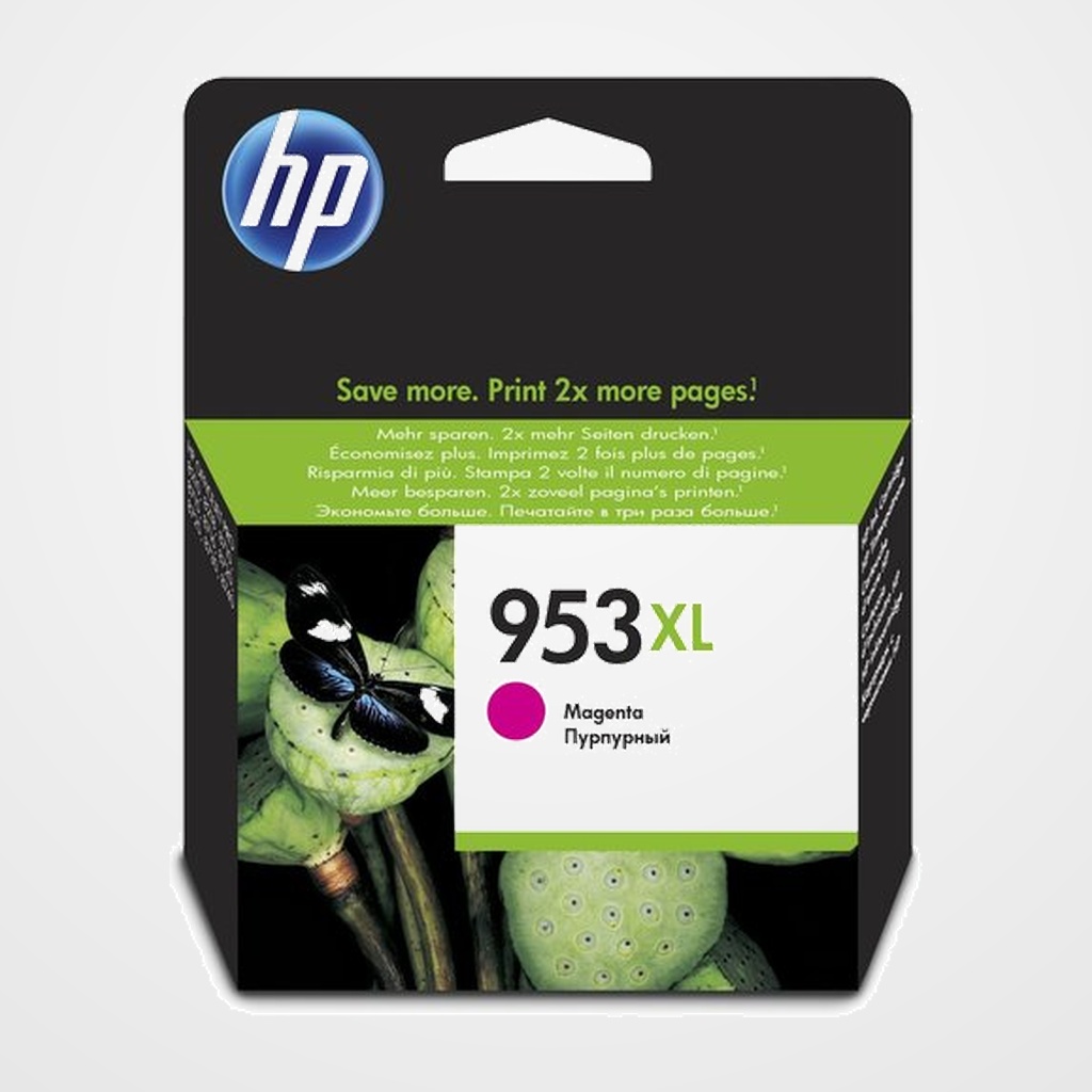 CARTUCHO INKJET HP F6U17AE Nº953XL OFFICEJET PRO 8218/8710/8715/8720/8725/8730/8740/8745 MAGENTA 20ML